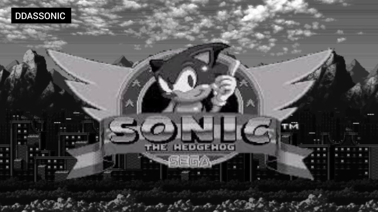 Sonic in Black & White World | ✪  Sonic Hack Longplay