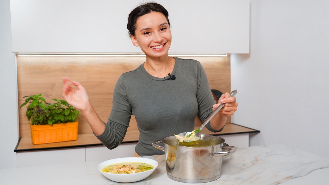 КОРОЛЬ всех СУПОВ👌 Грузинский суп Чихиртма! ФАНТАСТИЧЕСКИ вкусный суп с курицей