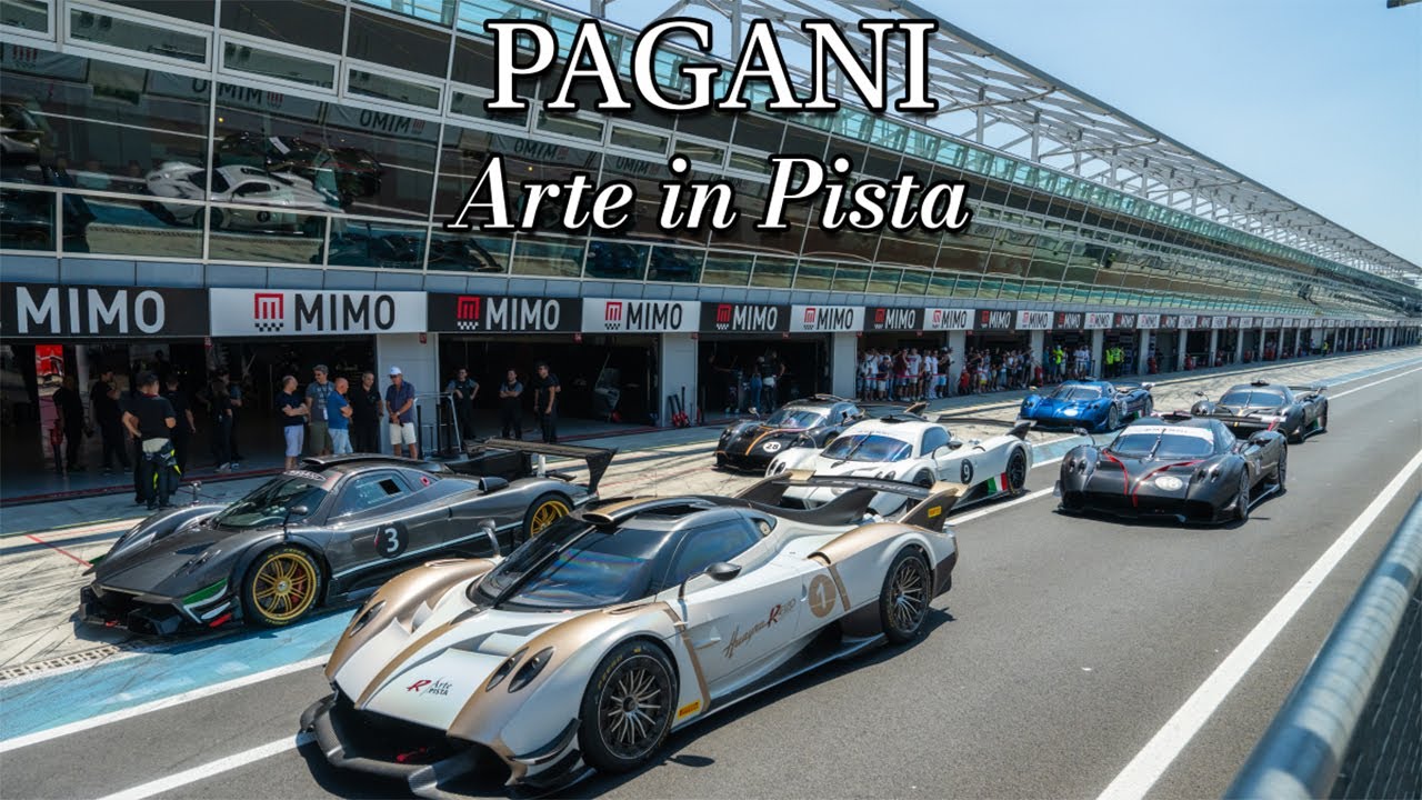 Pagani Arte in Pista - hypercar jako dzieło sztuki na torze.