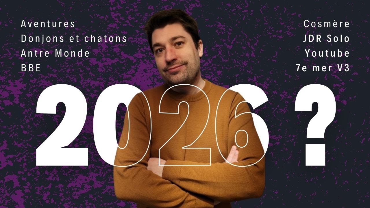 My ten questions for 2026 (Adventures, Inner World, Cosmeral...) | Role-playing game #rpg