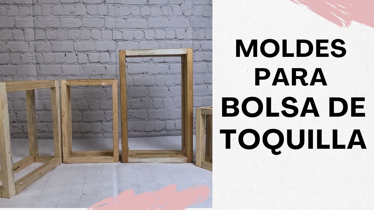 🟩 Moldes Para Bolsa de Toquilla - Medidas y Preparación
