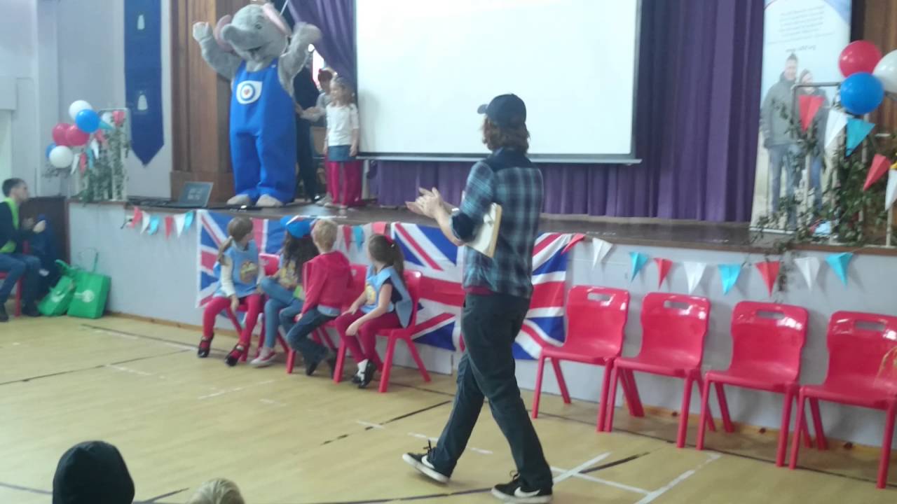 Ben Elephant at Red, White and Blue Day