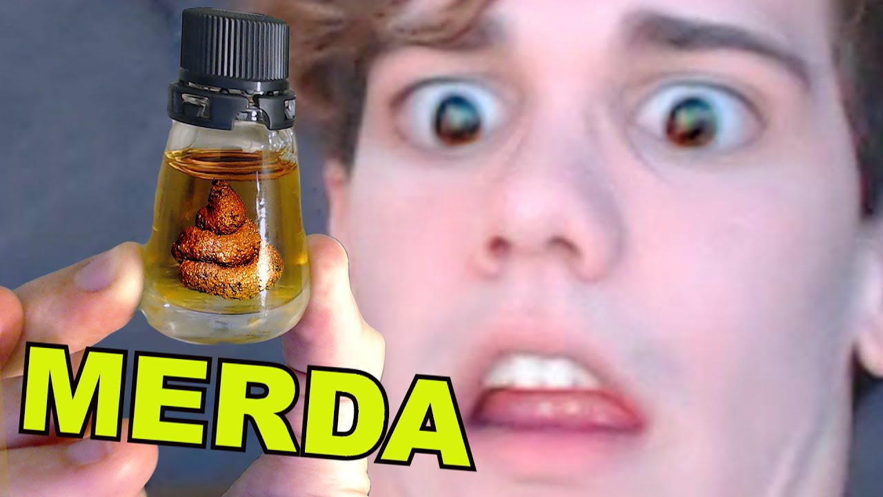 TESTANDO PERFUME DE MERDA!