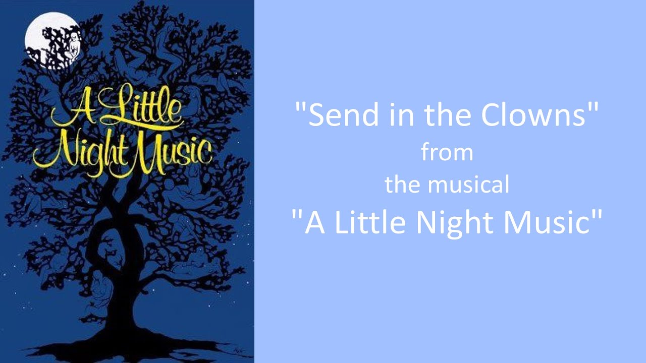 Send in the Clowns - A Little Night Music- Karaoke/Backing Track