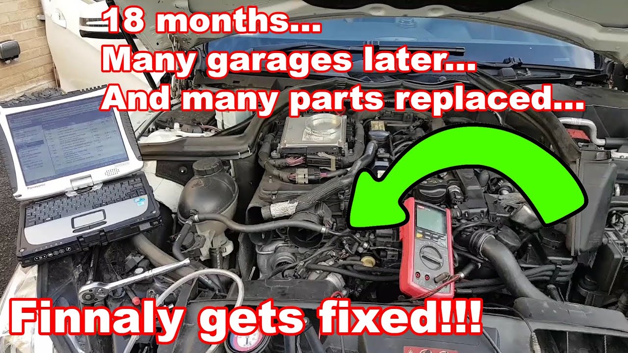 Mercedes E250 CDI no power, P0240... parts cannon at its best!  Fault finding and repair.