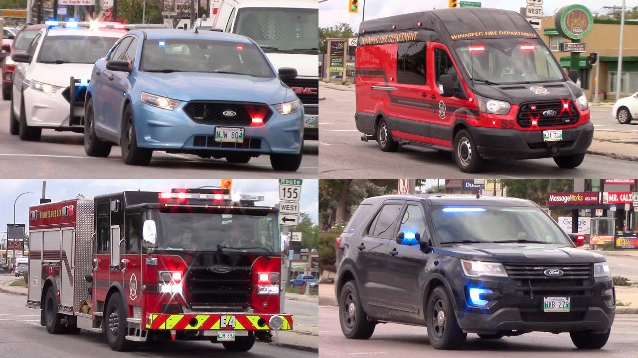 13 Emergency Vehicles Responding to High Priority Call!