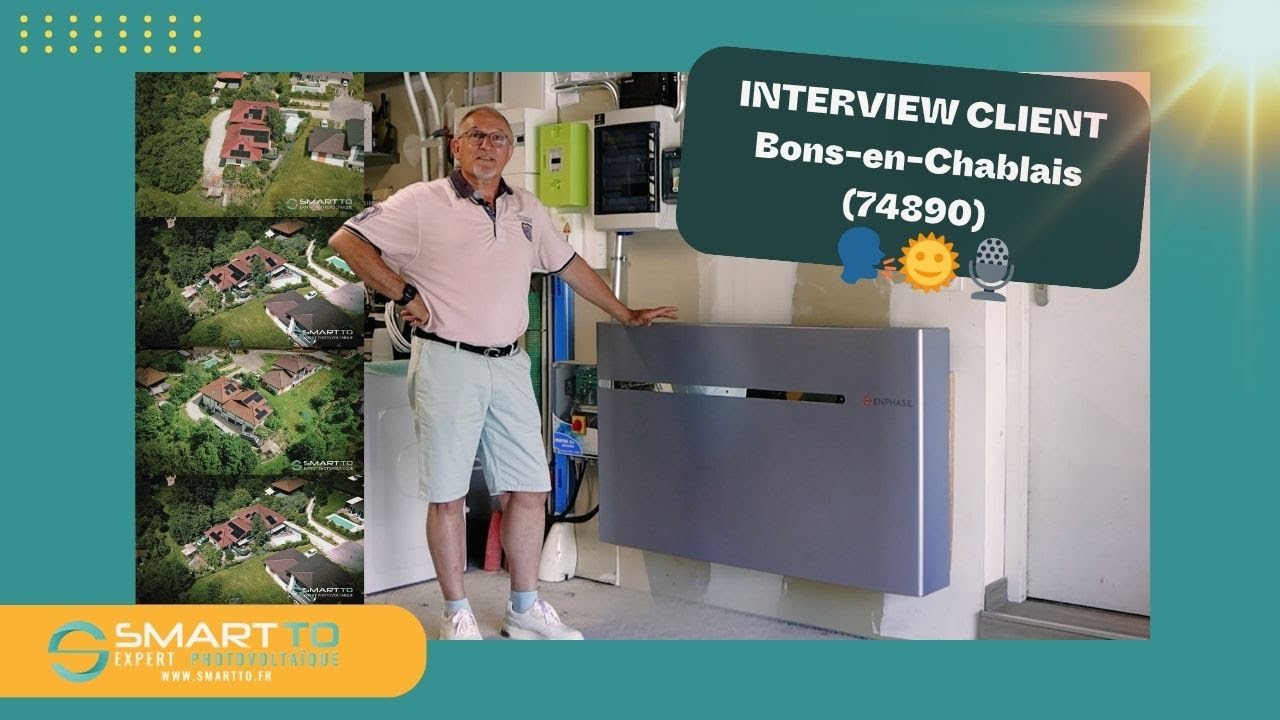 Interview - Central photovoltaïque 9 kWc et Batterie Enphase T10