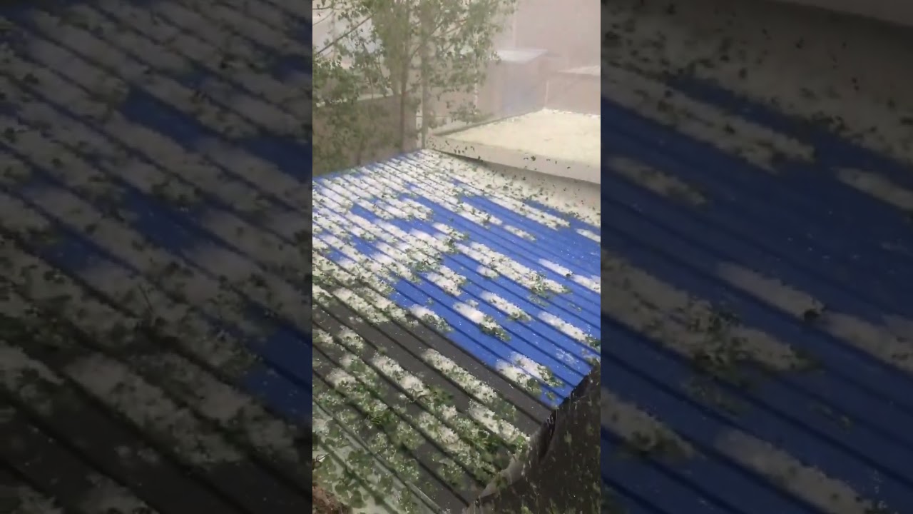 On the afternoon of May 9, #Suzhou 🏙️Anhui Province , #china 🇨🇳 was hit by hail.