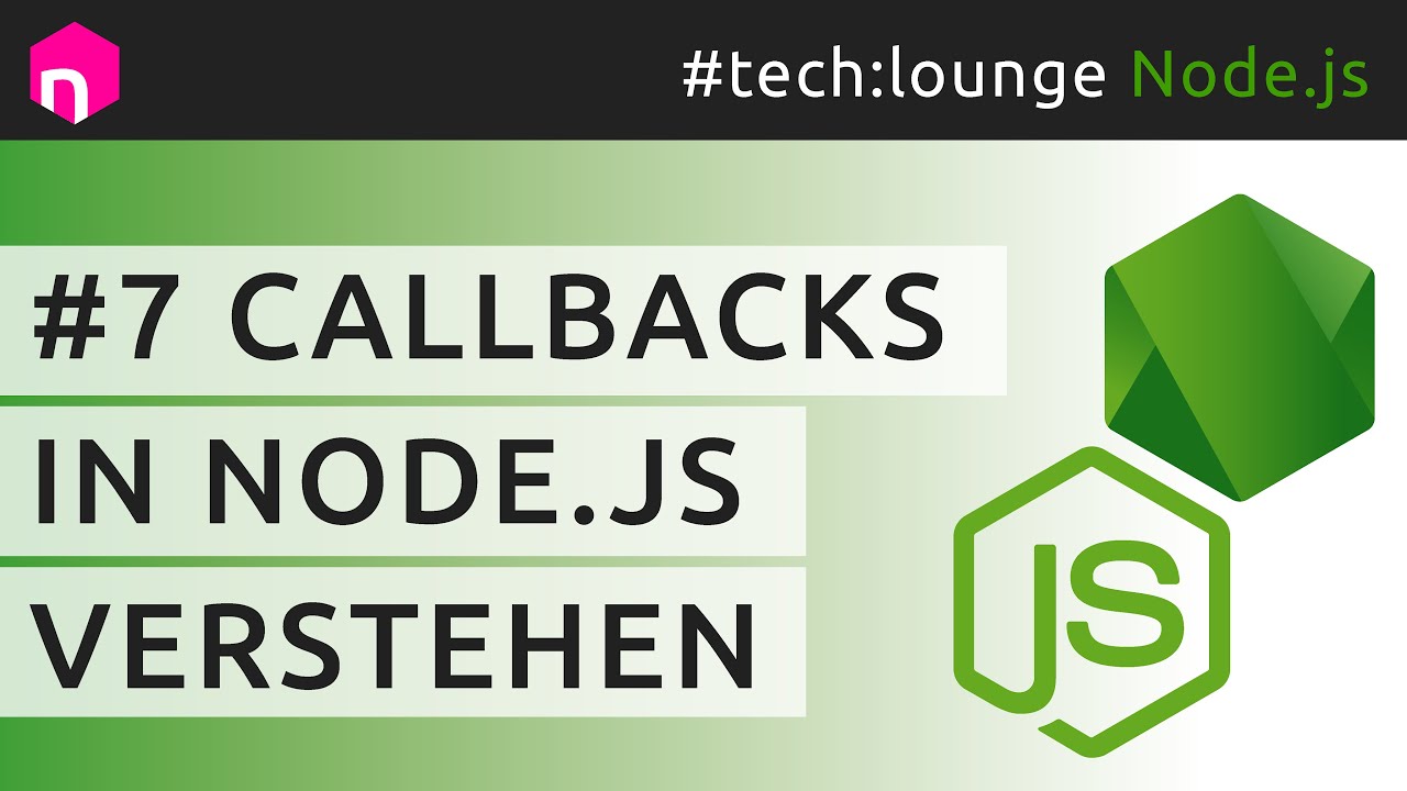 Callbacks in Node.js verstehen // deutsch