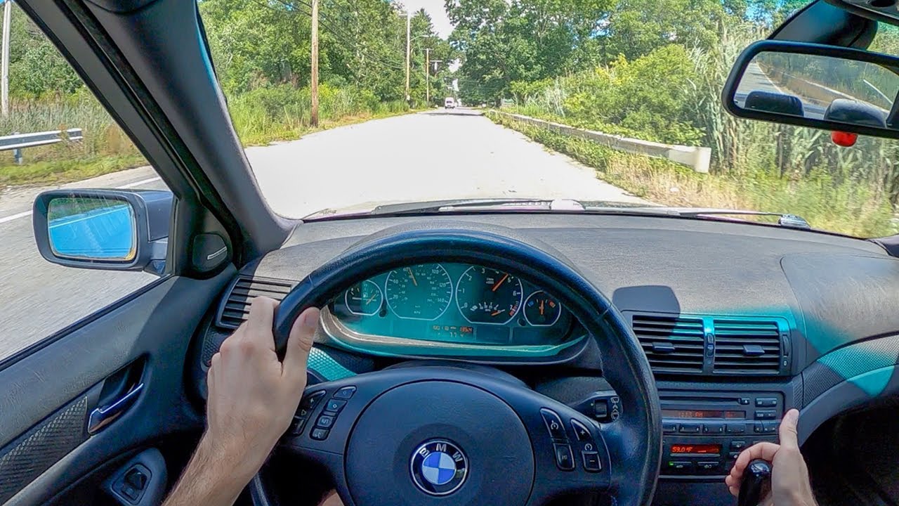 2004 BMW e46 330i ZHP — тест-драйв от первого лица от Тедварда (бинауральное аудио)