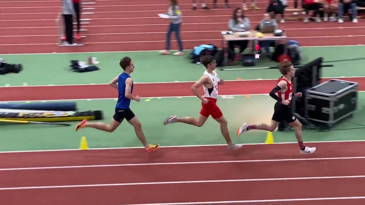 New Year indoor, Dortmund - 1500m, serie 1, Mannen
