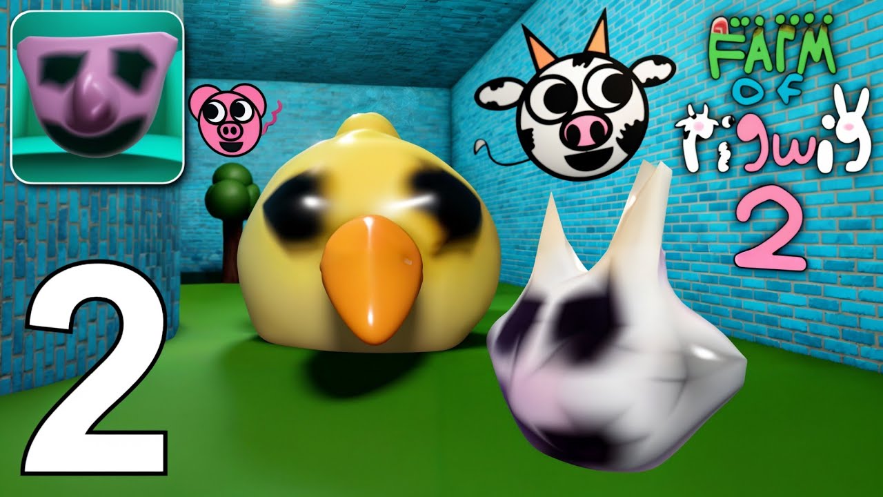 Farm of Pigwig Chapter 2 - Mascot Horror Full Gameplay
