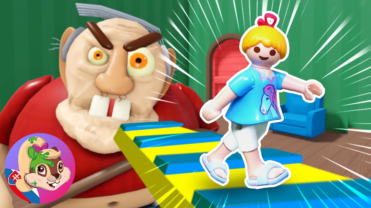 OPA JE ZLÁ!😠 Unikne Hannah?😱 Obby (Roblox) | Playmobil Family Bird