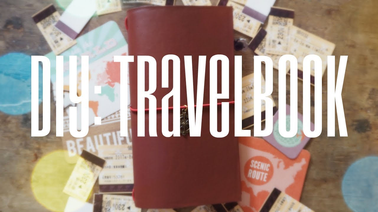 DIY: TRAVELBOOK + Распаковка и Обзор MIDORI TRAVELLER'S NOTEBOOK