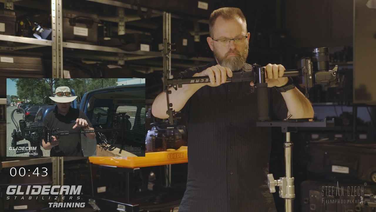 Glidecam Training Vol.6 balancing in 5min. ...ok, say 2min.
