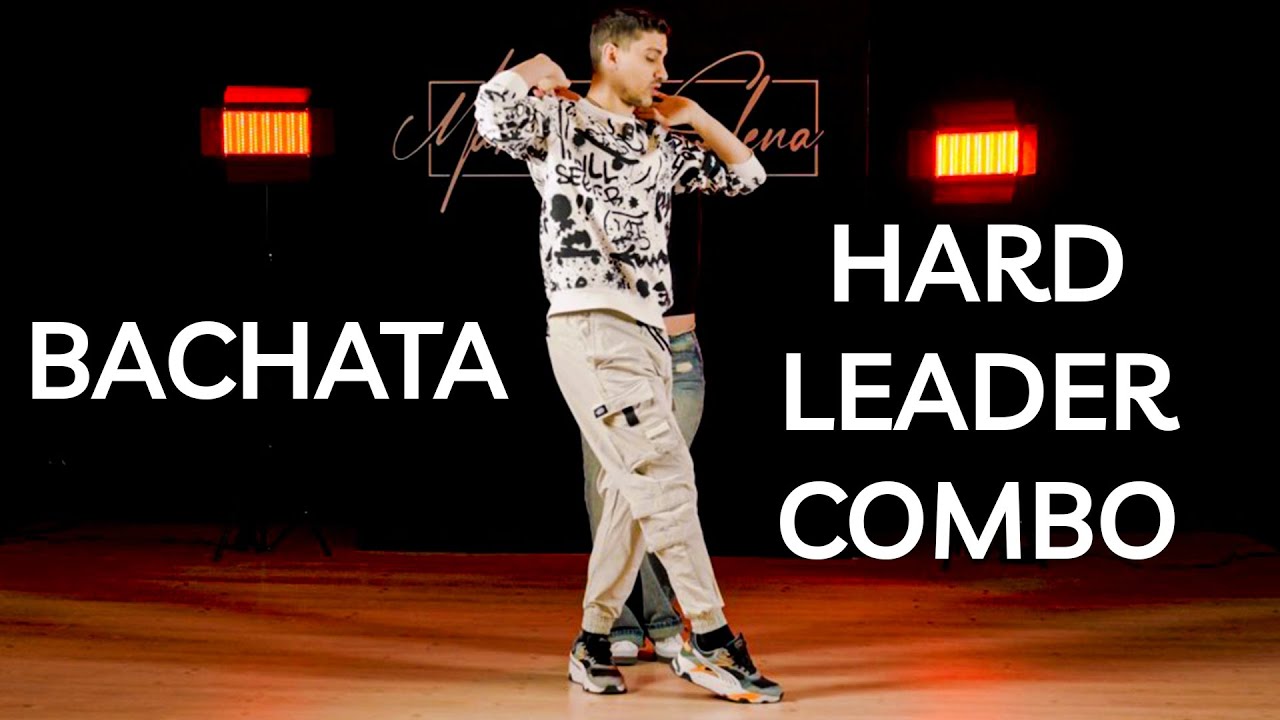 Bachata Combo difficult for LEADERS | Double Counter Delayed Turn | Marius&Elena