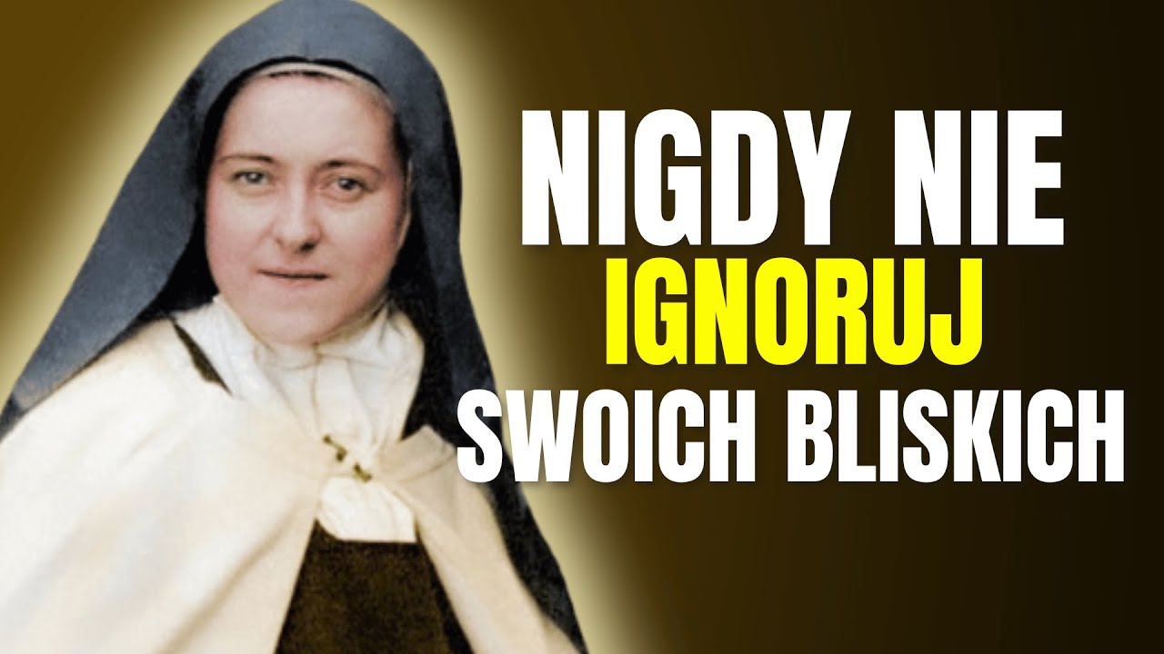 CO CIERPI DUSZA, GDY UŚWIADAMIA SOBIE, ŻE MOGŁA KOCHAĆ BARDZIEJ. ŚW. TERESKA UJAWNIA!