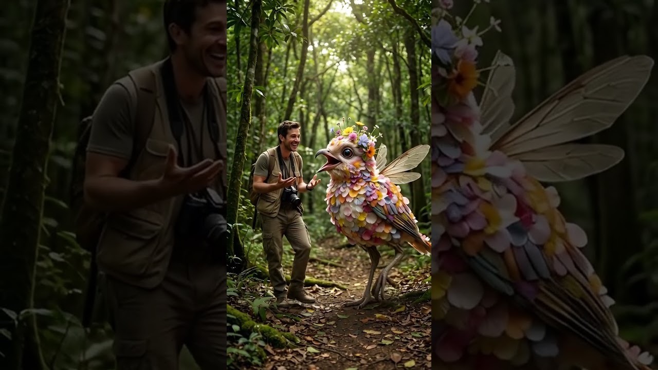 AI Creatures Born From Nature | Ultra Realistic Fantasy” 