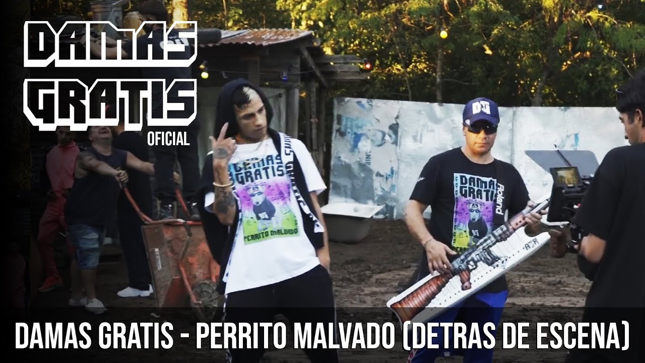 DAMAS GRATIS - PERRITO MALVADO (DETR&Aacute;S DE ESCENA)