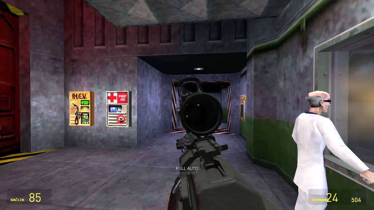 Garry's Mod Half-Life Resized Maps Gameplay With Modern Warfare 2019 SWEPs - DLC Assault Rifles