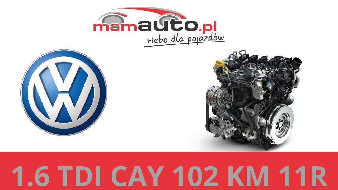 Silnik CAY 1.6 TDI 102 KM Vw Golf 6 VI 11R na sprzedaż! &ndash; Zobacz test przed zakupem