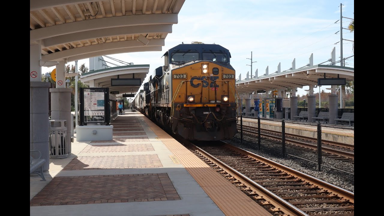 Railfanning At Meadow Woods FL FT: SunRail 250th Set 1/2/26