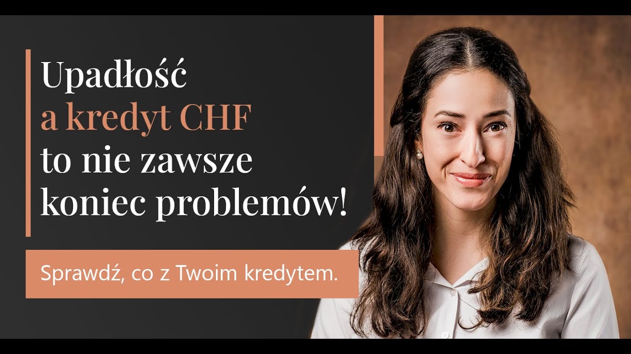 Plan spłaty w upadłości a kredyt CHF
