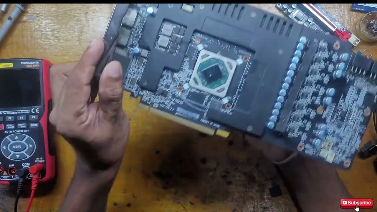 Radeon RX 580 8GB VGA Card No Power Repair | Inventor 104