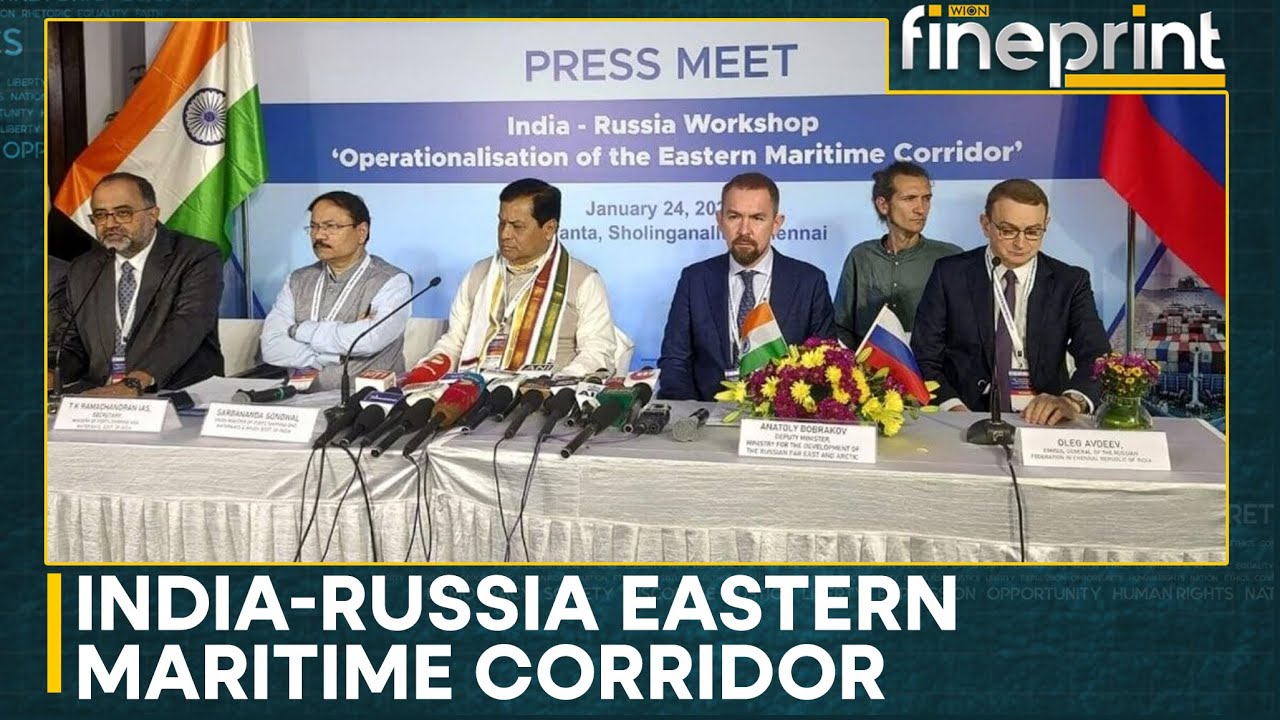India-Russia unlock shipping route with $50bn trade potential | WION Fineprint