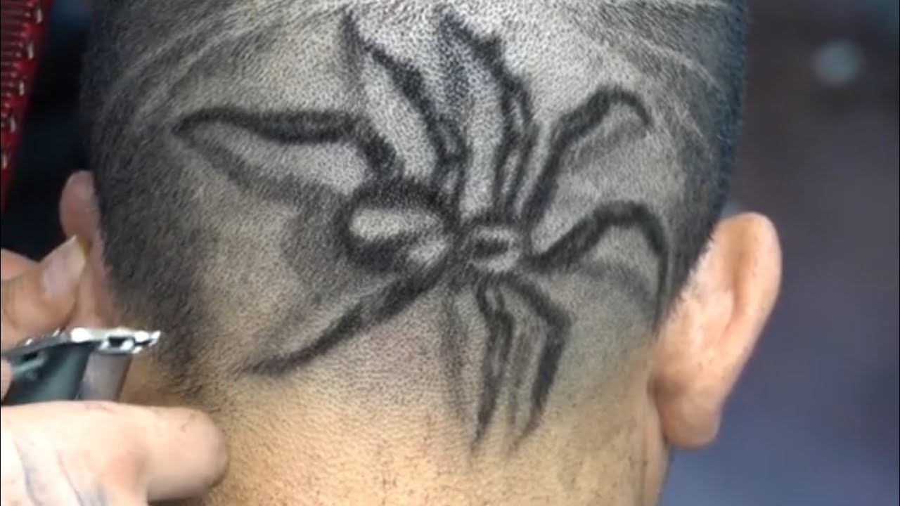 3 D SPIDER  | REALISM | Jay Tee the barber