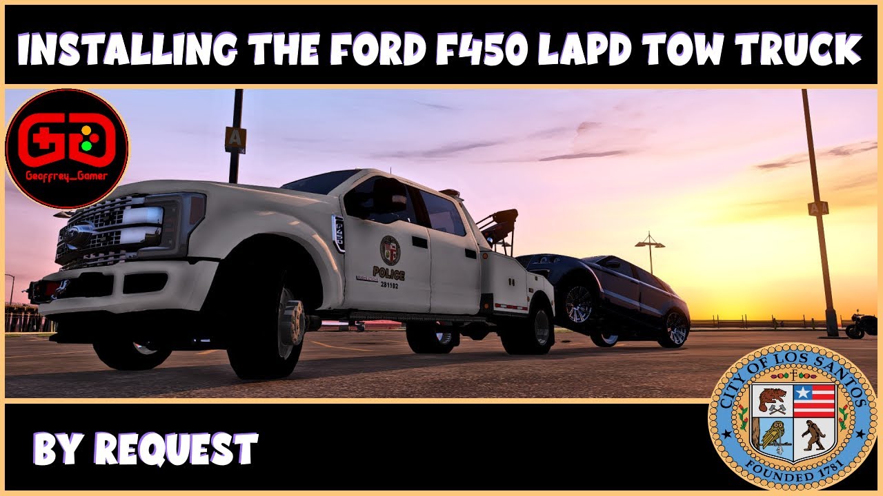 Installing Ford F450 Tow Truck | Tutorial by Request | LSPDFR | GTA V