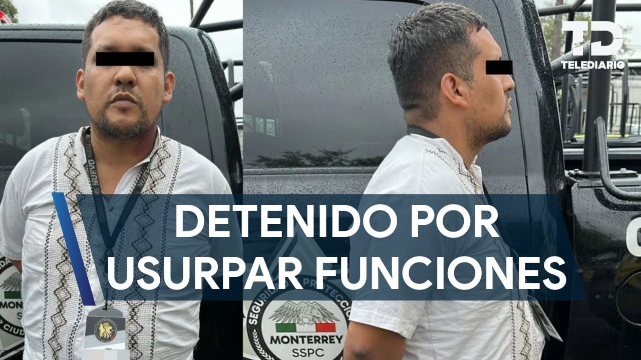 Detienen a hombre que se hacía pasar por empleado de la Fiscalía de NL