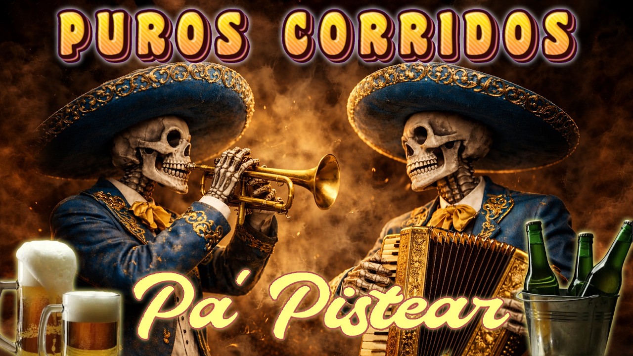 Puros Corridos Con Banda 🔥 Las Canciones Más Famosas Pa' Pistear 🍺