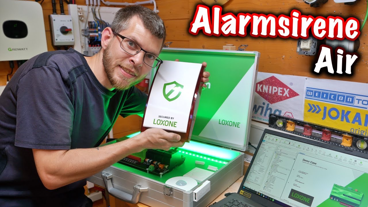 Loxone Alarm Sirene einbinden! ElektroM