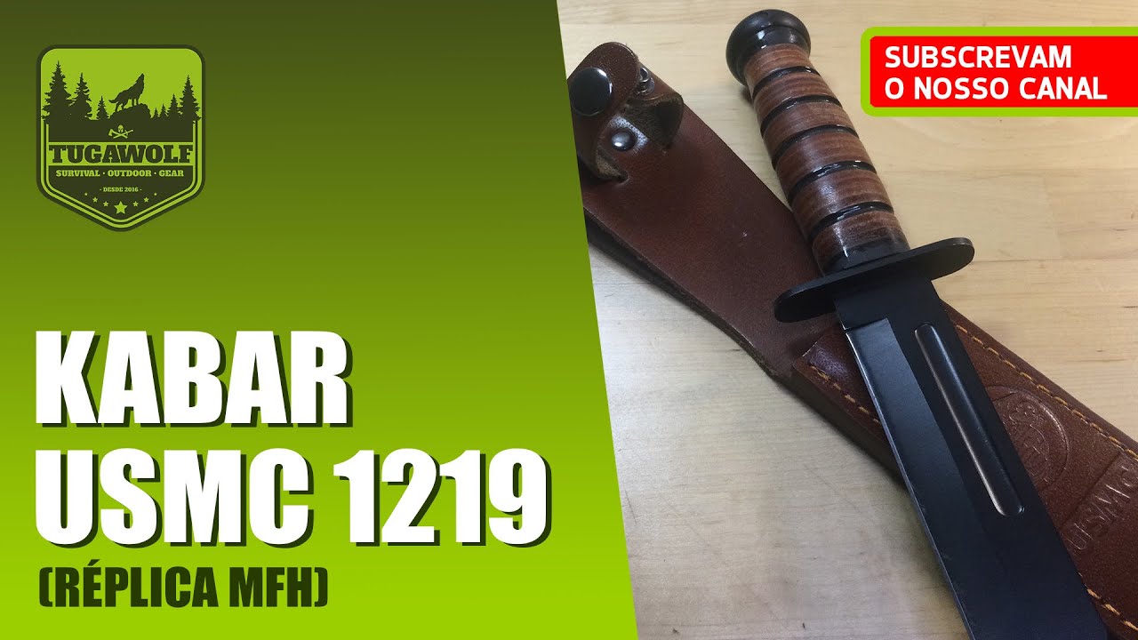 Réplica  Kabar USMC MFH @tugawolfoutdoor