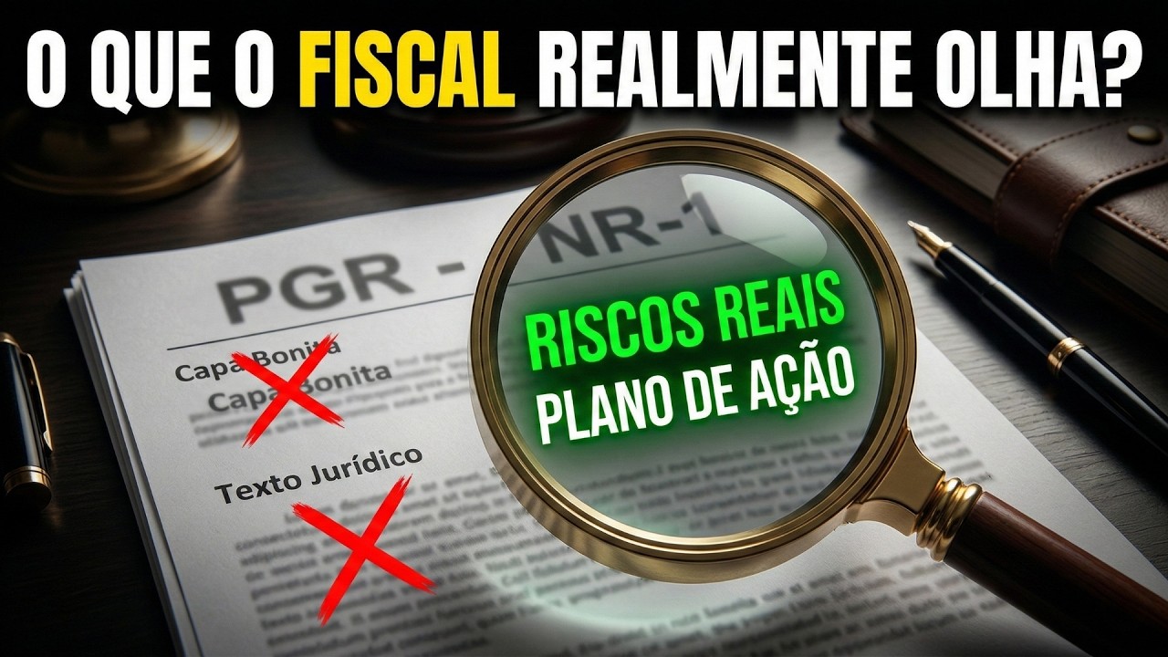 O QUE O FISCAL REALMENTE OLHA NO PGR? ENTENDA NR 1 NA PRÁTICA