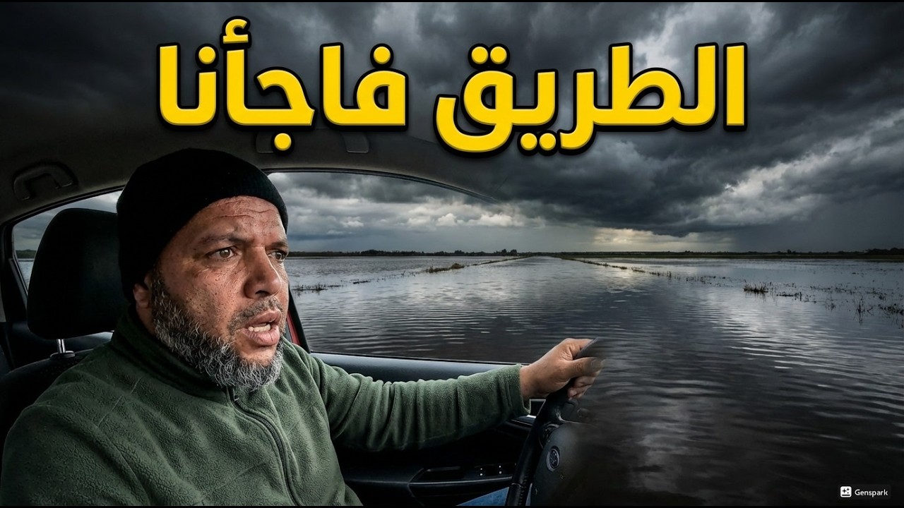 العودة وسط طقس مجنون…😱 4 فصول في ساعة واحدة وأطول ضاية بقلعة السراغنة! 🌧️