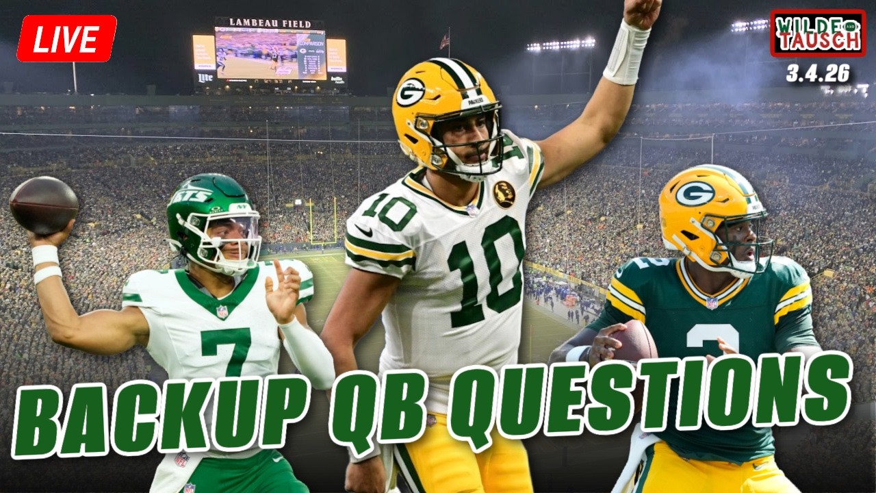 LIVE: NFC North POWER SHIFT + Packers Backup QB Options | Wilde and Tausch 3.4.26