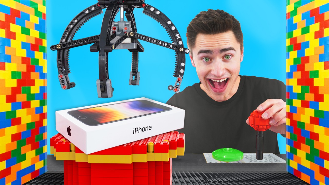 LEGO Claw Machine vs iPhone!