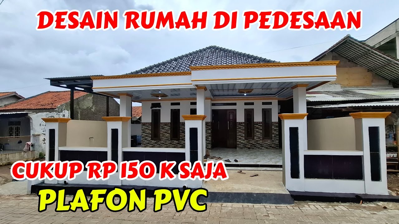 Pesona Rumah di Desa , kecil Tapi nyaman 
