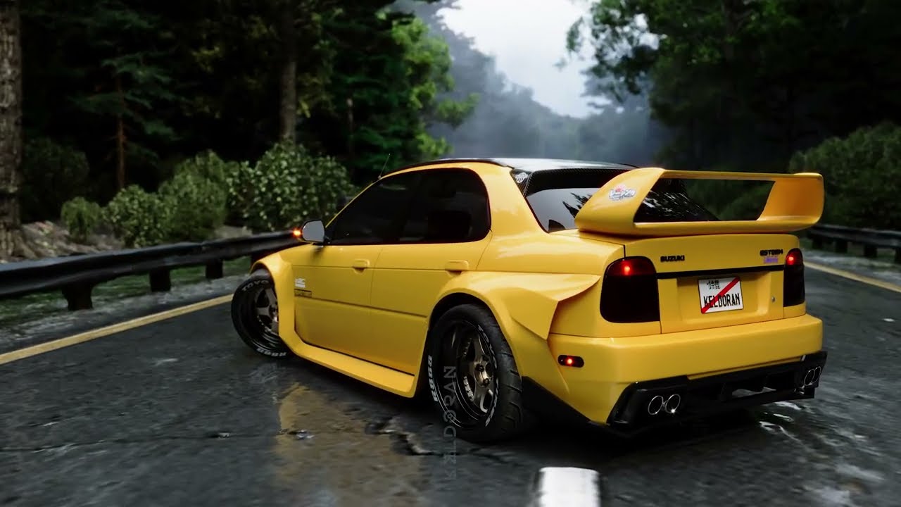 Maruti Suzuki Esteem modified for a Modern Edge!