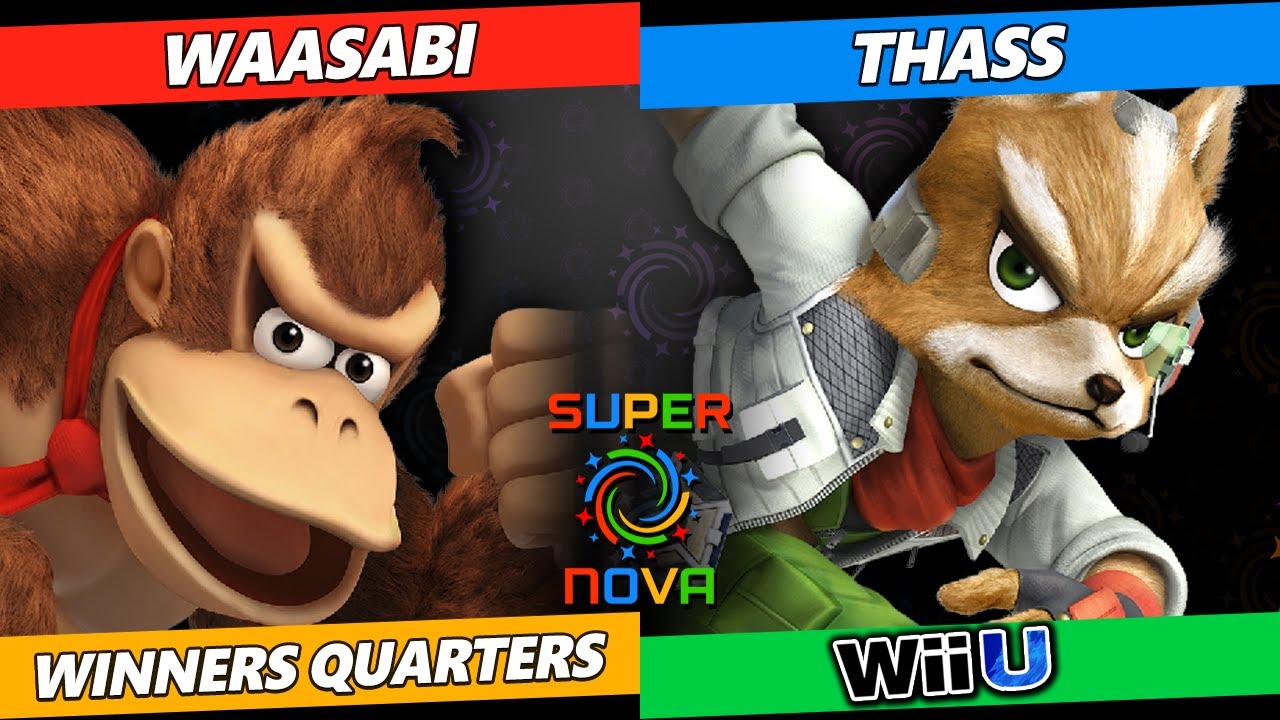 Supernova 2025 - waasabi (Donkey Kong) Vs. Thass (Fox) Smash 4 Tournament