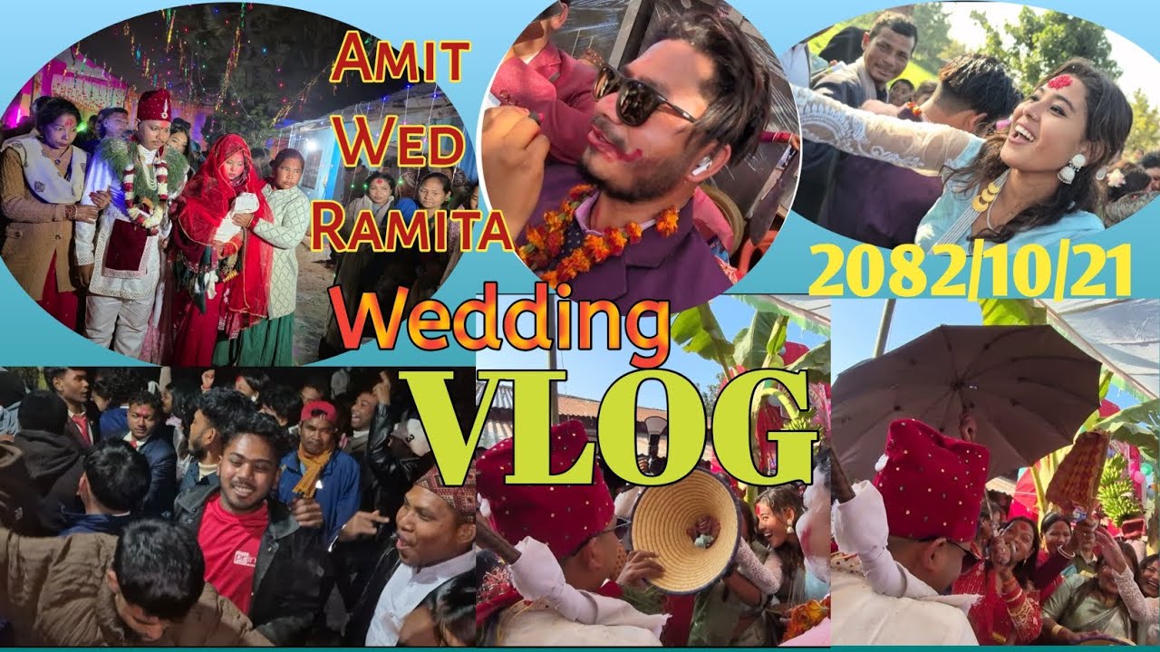 Amit Wed Ramita Wedding Vlog Full Video