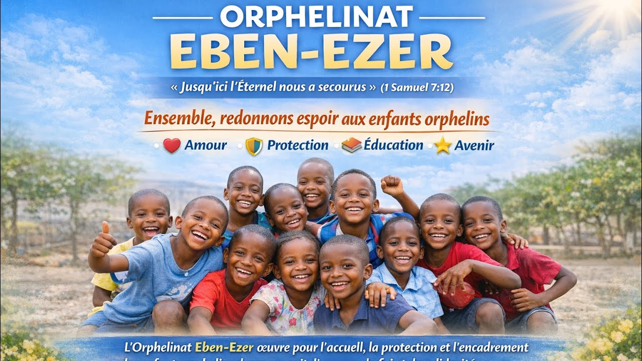 SOUTENONS NOS ENFANTS ORPHELINS AVEC L’ORPHELINAT EBEN-EZER ( PROPHÈTE GABRIEL WABISHIMA 