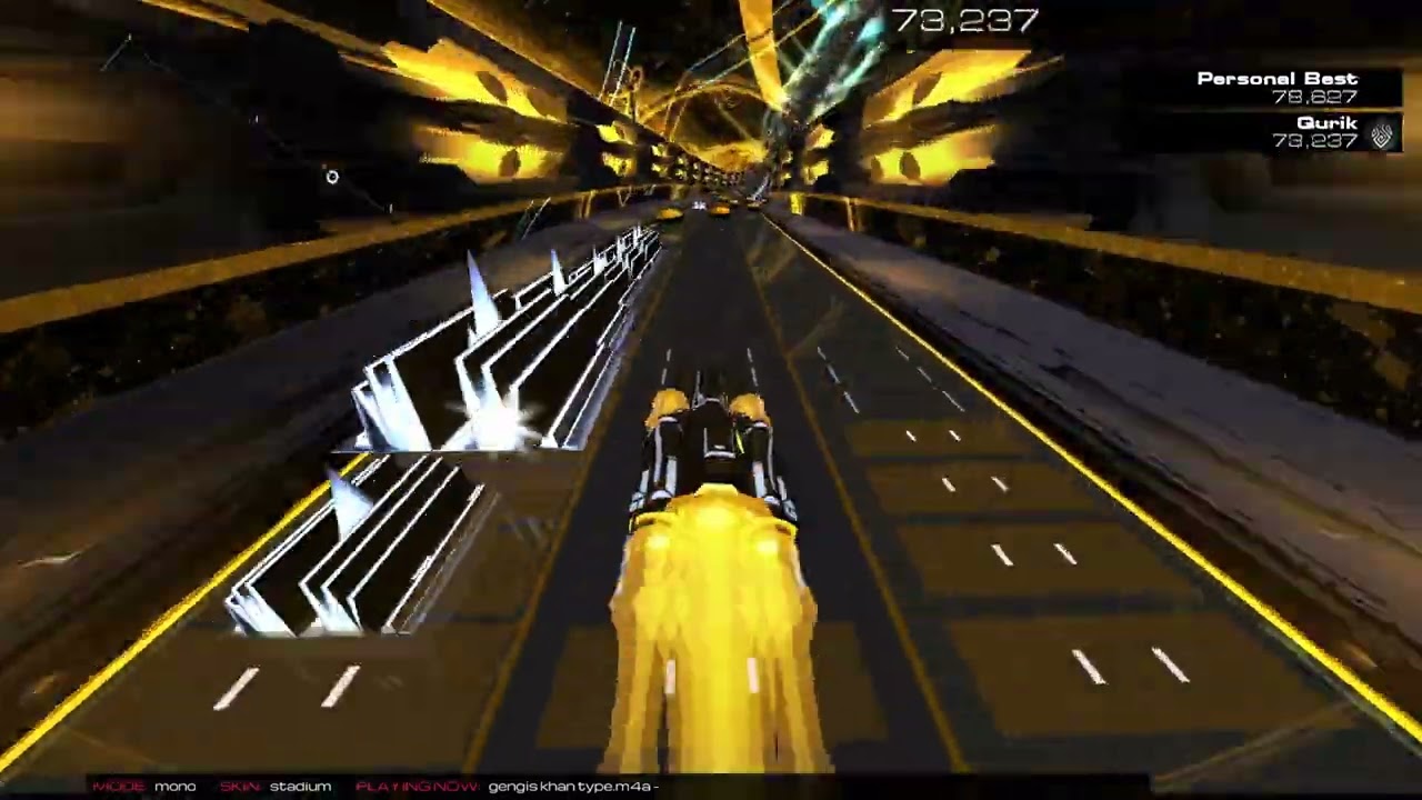 Gengis Khan Type - Audiosurf 2 (high score)