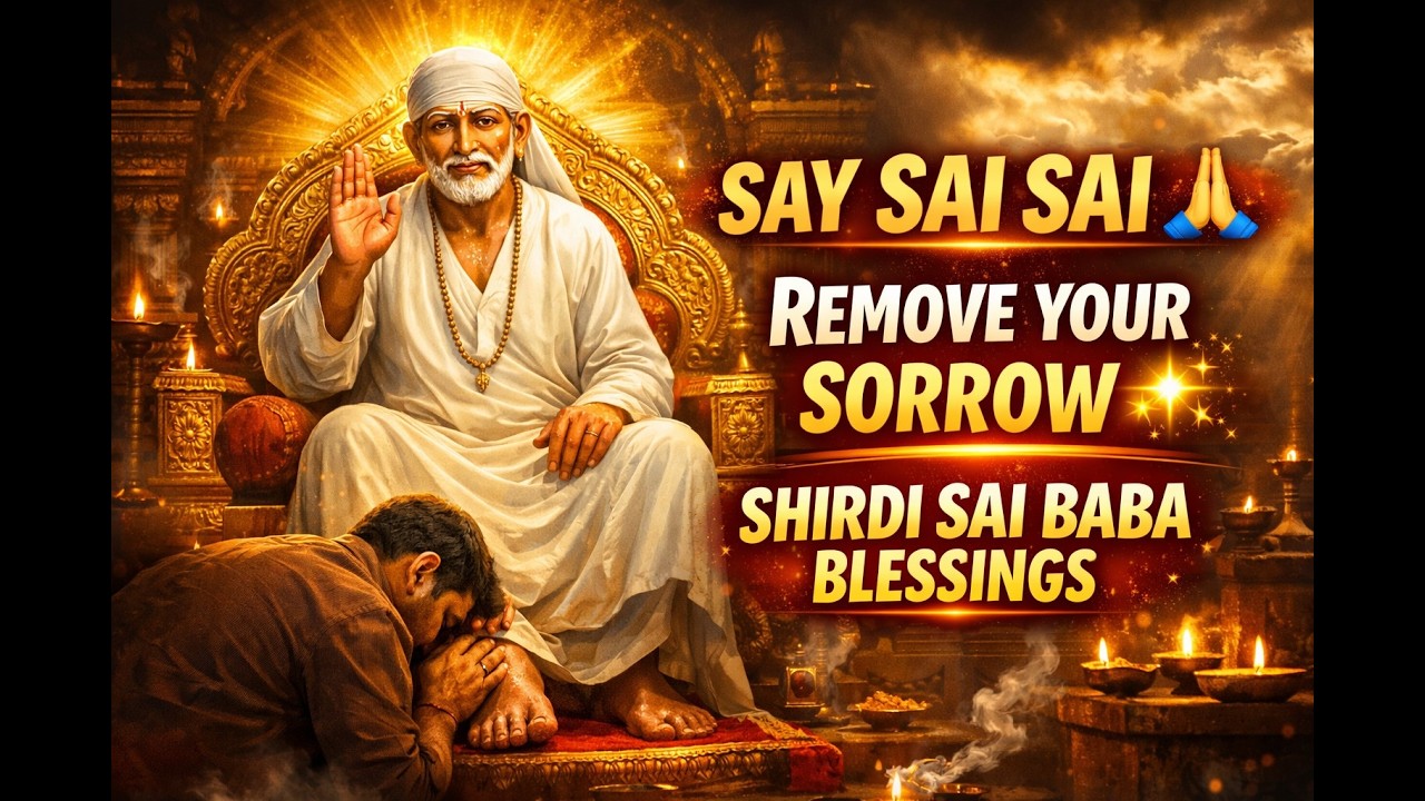 🌺Shirdi Sai Baba Song 🔥🙏 | Powerful Devotional Bhajan 🎶 | Popular Sai Bhajans 2026 🪔❤️
