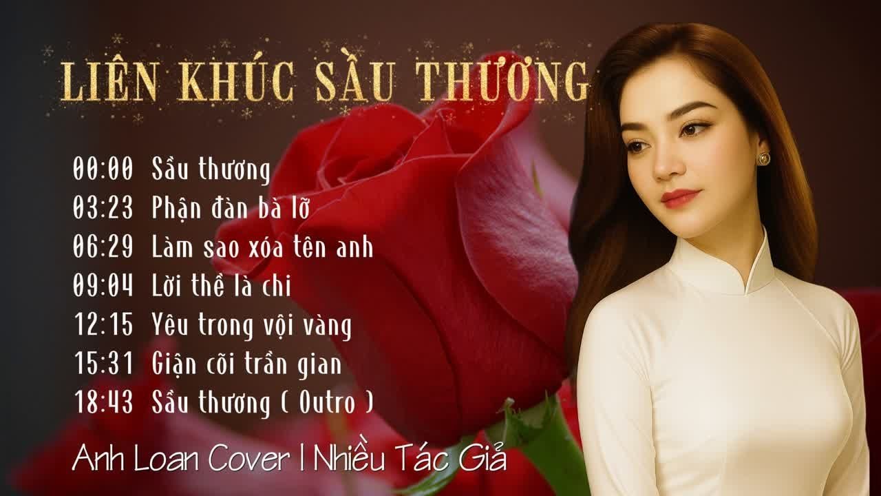Liên Khúc Ballad Buồn - SẦU THƯƠNG | Anh Loan Cover