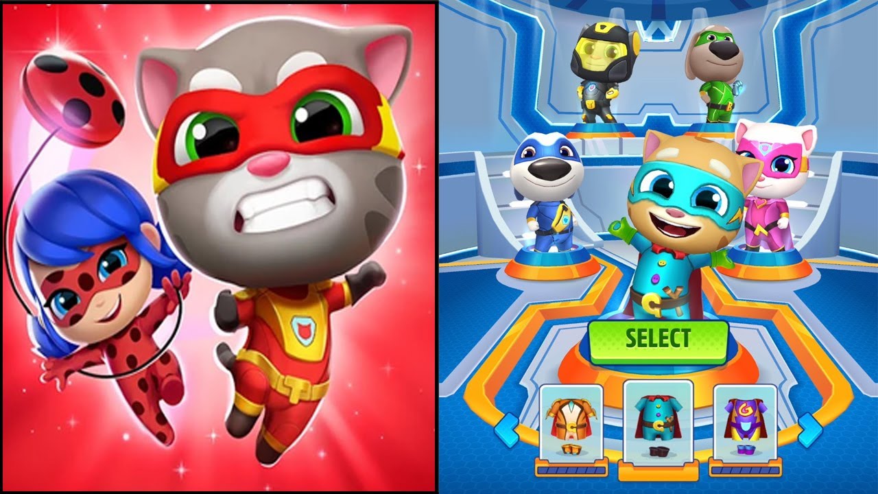 My Talking Tom Hero Dash - Free Mobile Game iOS & Android: Gameplay,Walkthrough & Review | Part 2