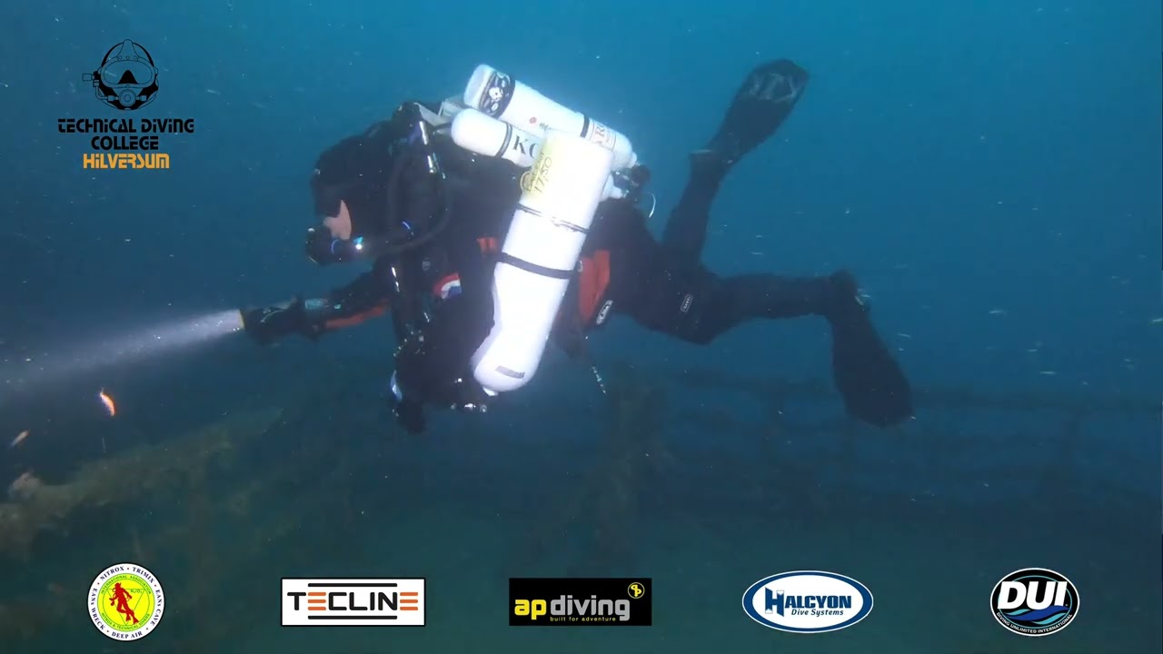 AP Rebreather diving on the Amoco Milford Haven