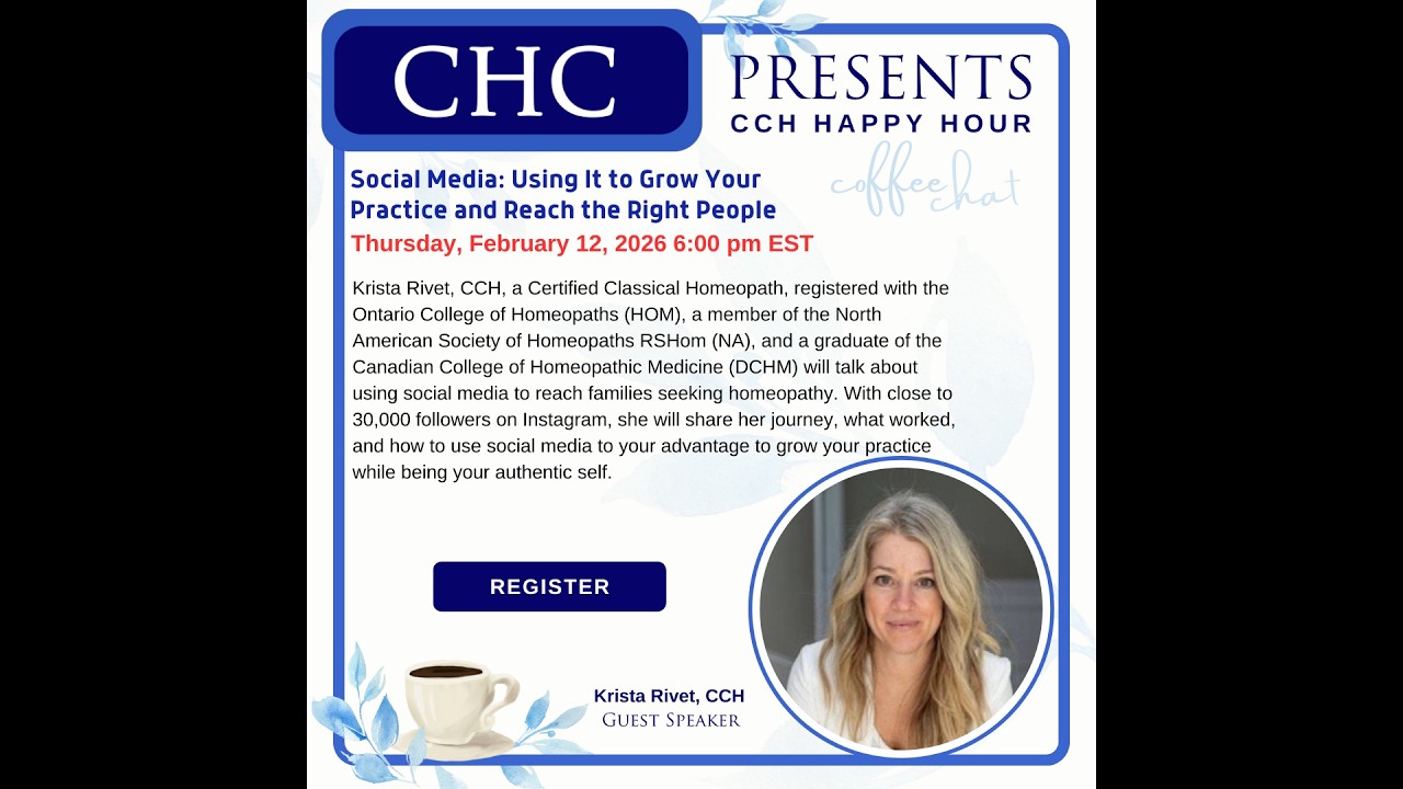 Social Media: Using It to Grow Your Practice and Reach the Right People with Krista Rivet CCH